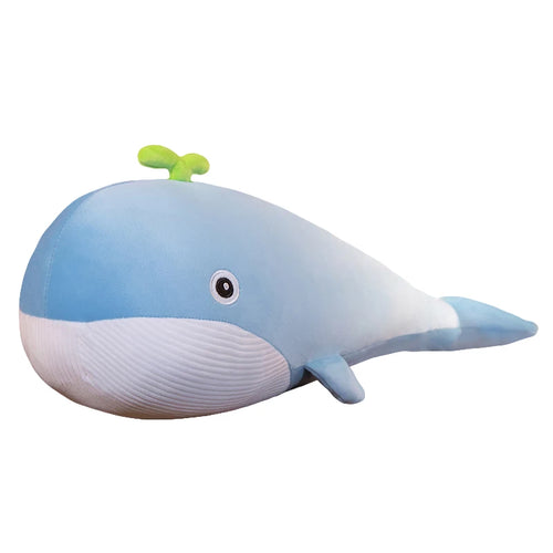 Load image into Gallery viewer, 60/120cm Lovely Blue Whale Plush Toys Cute Animals Big Shark Doll Soft Stuffed  Fish Toy Children Girls Xmas Gift
