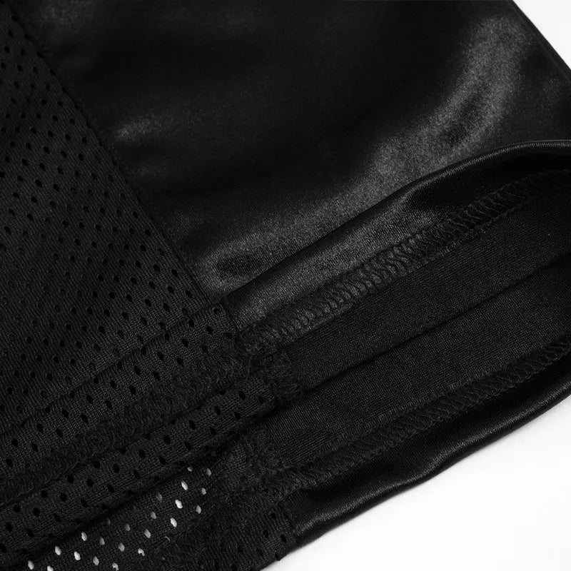 Vintage Jersey T-Shirt Graphic Printed Sports Patchwork Long Sleeve Tshirt Streetwear Hip Hop Casual V-Neck Quick Drying Tee Top