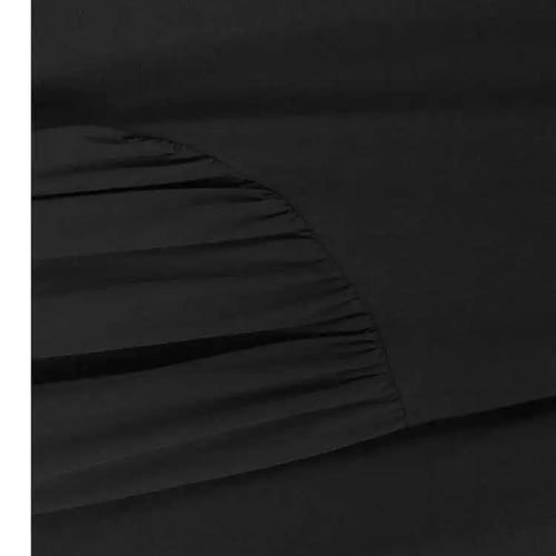 Load image into Gallery viewer, Women Black Side Pleated Spliced Big Size Midi Dress New Round Neck Long Sleeve Fashion Tide Spring Autumn 2025 1DH7010
