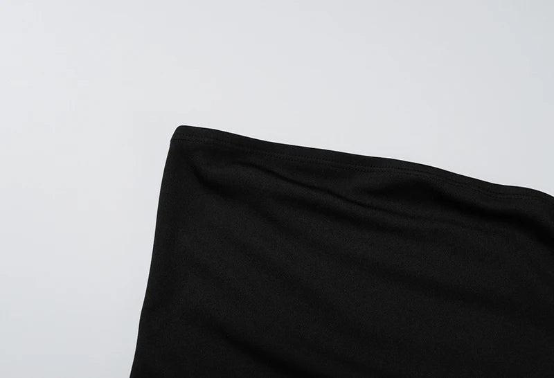 Off-shoulder Strapless Sexy Maxi Dress For Women Gown Solid Fashion Backless Sleeveless High Waist Bodycon Long Dress