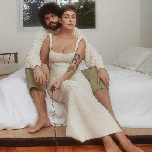 Load image into Gallery viewer, Backless Knit Sweater Crop Tops For Women Vest Fashion Spaghetti Strap Sleeveless Knitted Tank Tops Ladies Camis Tops
