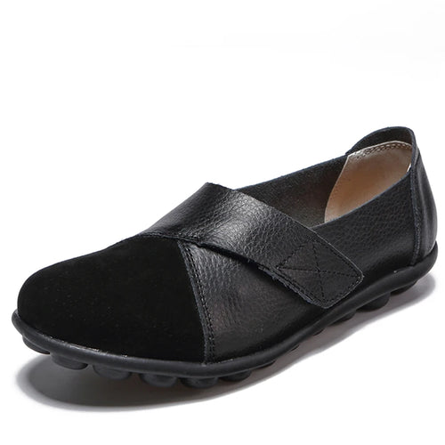 Load image into Gallery viewer, Woman Shoes Soft Leather Low Heels Shoes Women&#39;s Elegant Flats 2025 Casual Flat Shoes Women Footwear New Loafers Zapatos Mujer
