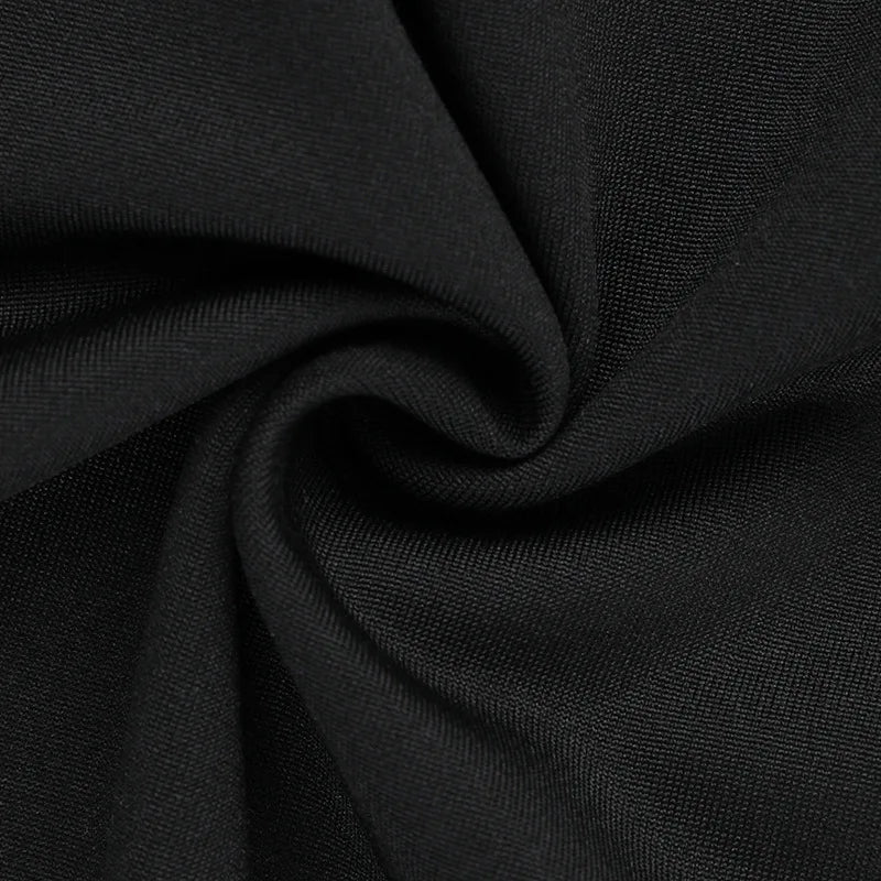 Patchwork Sexy Mini Dress For Women Autumn New Contrasting Color O Neck Long Sleeve High Waist A-line Sexy Dress