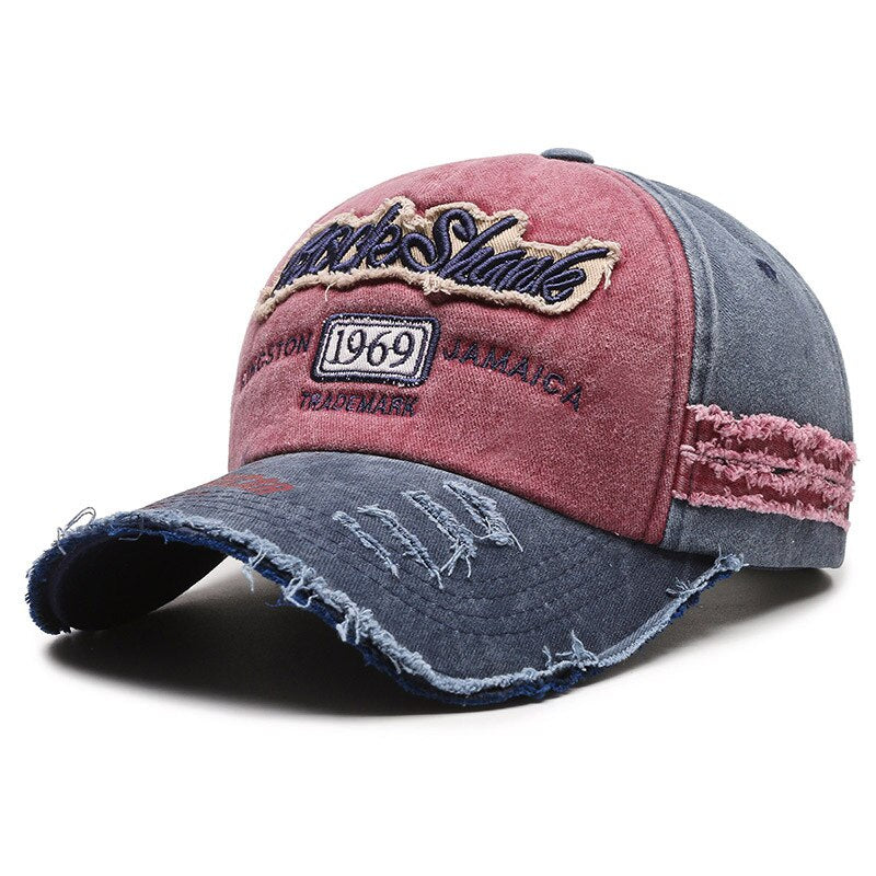 Fashion Unisex Baseball Caps Retro Cotton Snapback Hat for Men Women Casual Adjustable Trucker Cap Bone Casquette
