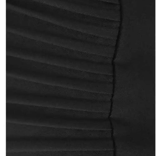 Load image into Gallery viewer, Women Black Pleated Hem Elegant Big Size Midi Vest Dress New V-Neck Sleeveless Fashion Tide Spring Autumn 2025 1DH9964
