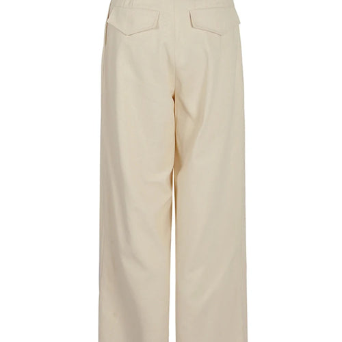 Load image into Gallery viewer, High Waist Beige Pleated Pocket Elegant Long Wide Leg Pants New Trousers Women Fashion Tide Spring Autumn 2025 26D5510
