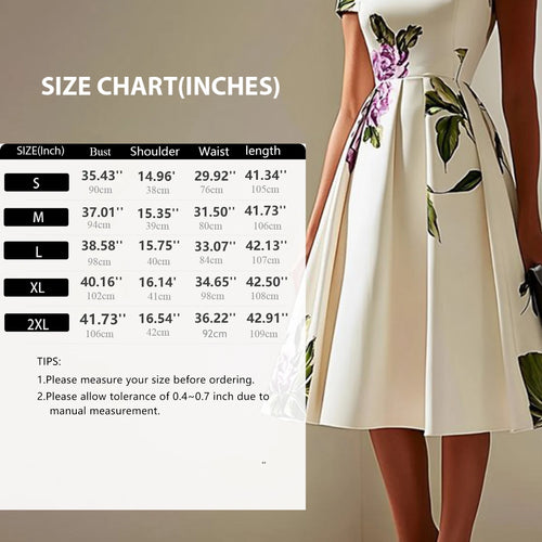 Load image into Gallery viewer, Woman Flower Print Midi Dresses Summer Skinny Stand Collar Elegant Vintage Romantic Evening Dress for Women
