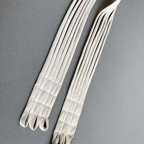 Load image into Gallery viewer, Women Black Buckle Long Elegant Dress New Round Neck Three-quarter Sleeve Loose Fit Fashion Spring Autumn 2025 1DE7880
