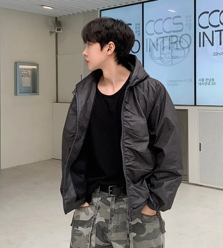 Summer Men's Short Sleeve T-shirts Korean Simple Solid Color Loose Korean Handsome Round Neck Casual T-shirt 9W1612