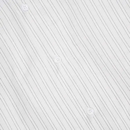 Load image into Gallery viewer, Big Size Striped Shirt Wide Leg Pants Two Piece Suit New Lapel Long Sleeve Women Fashion Tide Spring Autumn 2025 CPG19730
