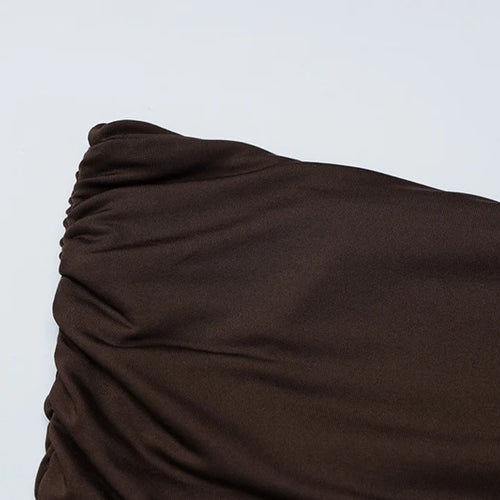 Load image into Gallery viewer, Sexy Skirt Two Peces Sets Women Elegant Off-shoulder Slim Fit Crop Top And Bodycon Skirt Two Peces Sets Ladies Outfits
