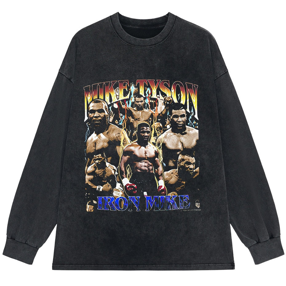 Vintage 90s Hip Hop long T Shirt Women Retro Washed 100% Cotton Tops Tees Tupac Travis Palyboi Rap Tshirt v1