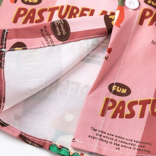 Load image into Gallery viewer, Summer Harajuku Shirts Harajuku Cartoon Graphic Printed Button Up Beach Blouse Streetwear Men Casual Baggy Short Sleeve Tops
