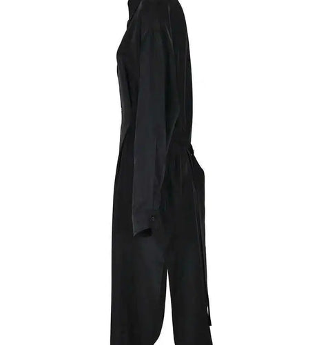 Women White Big Size Pleated Long Blouse New Lapel Long Sleeve Loose Fit Shirt Fashion Tide Spring Autumn 2025 CPG0522