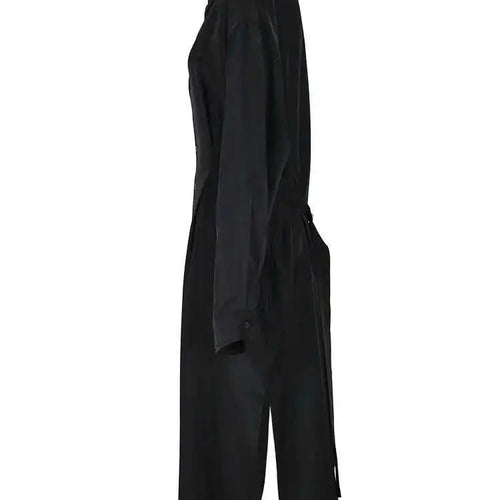 Load image into Gallery viewer, Women White Big Size Pleated Long Blouse New Lapel Long Sleeve Loose Fit Shirt Fashion Tide Spring Autumn 2025 CPG0522
