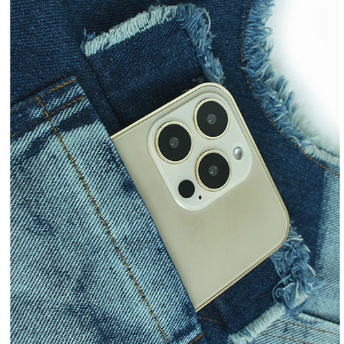 Load image into Gallery viewer, Women Black Denim Burr Mesh Spliced Big Size Vest Dress New Lapel Sleeveless Fashion Tide Spring Autumn 2025   1DJ1352
