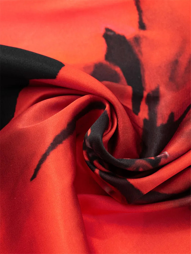 Strapless Floral Print Sexy Maxi Dress Women Gown Off-shoulder Sleeveless Backless A-line Club Long Dress Vestido