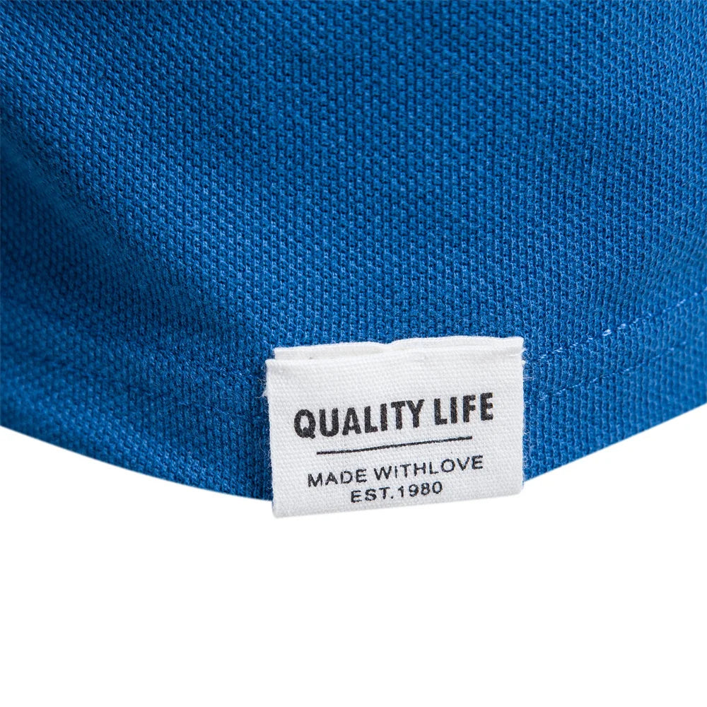 Solid Color Male Polo Shirt Digital Print Short Sleeve Men's Polo Shirt Summer Casual Golf  Wear Men Fashion Clothing