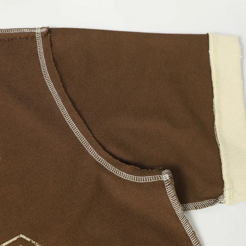 Load image into Gallery viewer, Vintage Men T-Shirt Y2K Grunge Graphic Printed Ripped Patchwork Streetwear Tshirt Hip Hop Harajuku Casual Punk Gothic Baggy Top
