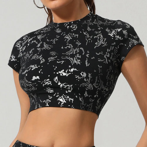 Load image into Gallery viewer, Stamping Long Sleeve Sport Jacket Women Zipper Fitness Yoga Shirt Gym Top Activewear Push Up Running Coats Workout Clothes Woman
