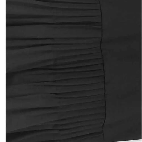 Load image into Gallery viewer, Women Black Pleated Hem Elegant Big Size Midi Vest Dress New V-Neck Sleeveless Fashion Tide Spring Autumn 2025 1DH9964
