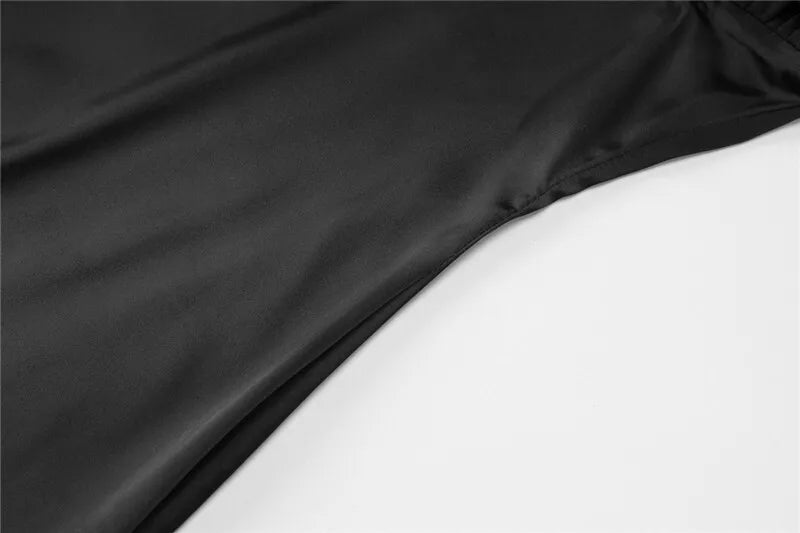 Halter Backless Sexy Maxi Dress For Women Black Satin Hollow Out Sleeveless Strapless Bodycon Club Long Dress Elegant