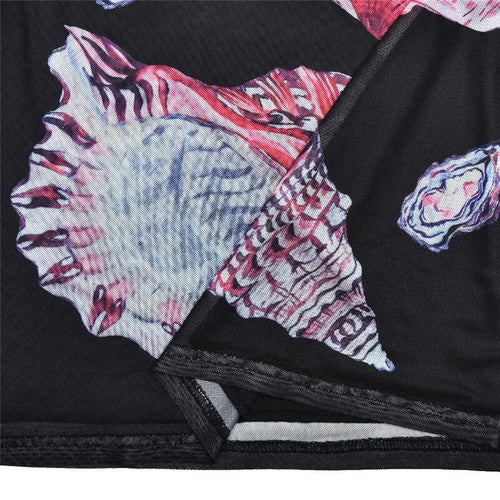 Load image into Gallery viewer, Spaghetti Strap Floral Print Mini Dress For Women Robe Summer New V Neck Sleeveless Backless Print Beach Holiday Dress
