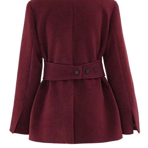 Load image into Gallery viewer, Big Size Red Blazer Wide Leg Pants Two Piece Suit New V-Neck Long Sleeve Women Fashion Tide Spring Autumn 2025 LM0110803
