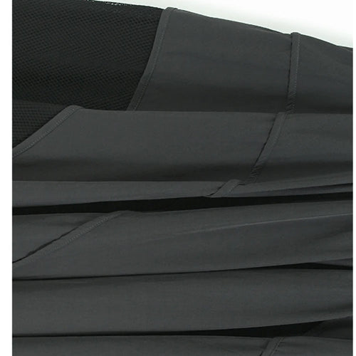 Load image into Gallery viewer, High Elastic Waist Gray Irregular Mesh Spliced A-line Half-body Skirt Women Fashion Tide New Spring Autumn 2025 1DJ1418
