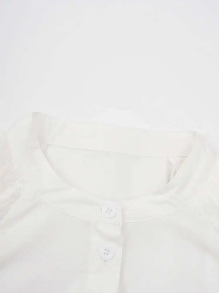 Women White Kniitting Irregular Big Size Shirt Dress New Turtleneck Long Sleeve Fashion Tide Spring Autumn 2025 CPDB269