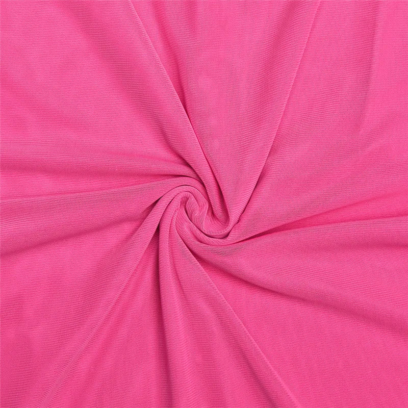 Elegant Spaghetti Strap Backless Sexy Maxi Dress For Women Fashion Two Layer Mesh Sleeveless Bodycon Club Party Dress