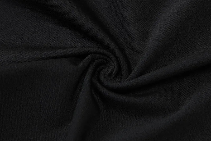 Short Sleeve Draped Sexy Mini Dress For Women Black Metal Buckle O Neck High Waist Bodycon Club Dress Vestido Clothes