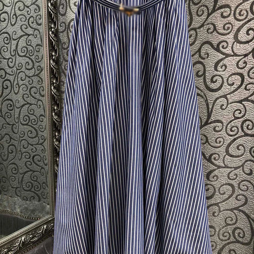 Load image into Gallery viewer, Hit Color Spliced Diamonds Dresses For Women Lapel Short Sleeve High Waist Temperament Long Dress Female Fashion
