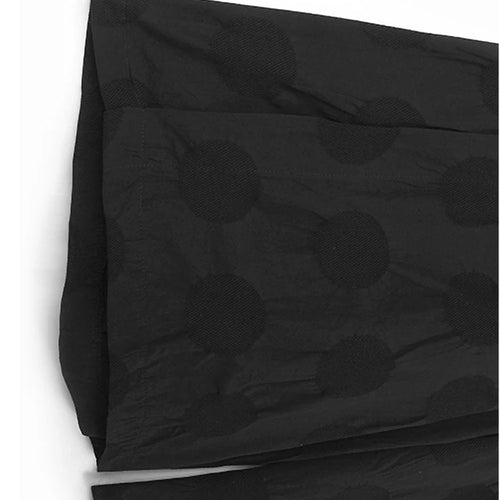 Load image into Gallery viewer, High Elastic Waist Black Dot Printed Spliced Long Wide Leg Pants New Trousers Women Fashion Spring Autumn 2025 1DJ1432
