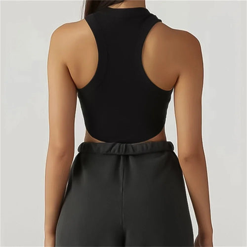 Load image into Gallery viewer, Pad Sports Bra Yoga Vest Breathable Sports Tank Top T-shirt Sleeveless Fitness For Women Gym Workout Sexy Breathable Shirt
