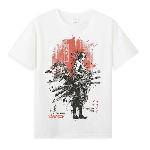 Load image into Gallery viewer, Vintage Washed Tshirts Anime T Shirt Harajuku Oversize Tee Cotton fashion Streetwear unisex top a10086
