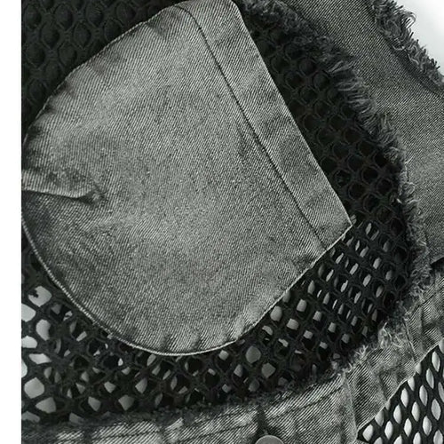 Load image into Gallery viewer, Big Size Denim Vest Wide Leg Pants Two Piece Suit New V-Neck Sleeveless Women Fashion Tide Spring Autumn 20251DH9963
