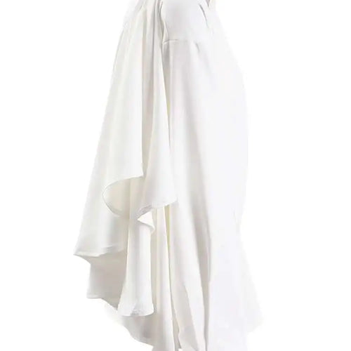 Load image into Gallery viewer, Women Irregular Design Ways Wear Big Size Blouse New Stand Collar Long Sleeve Shirt Fashion Spring Autumn 2025 CPG1239
