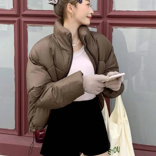 Load image into Gallery viewer, Korean Fashion Women Black High Waist Velvet Shorts Autumn And Winter Chic Lady Casual Brown Short Pant Simplicity Trend Popular

