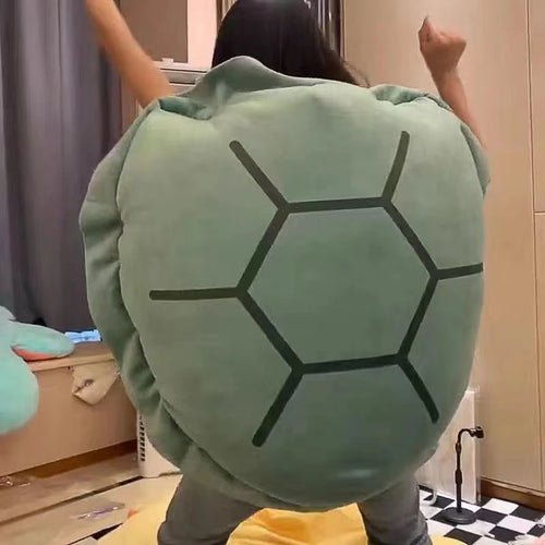 Load image into Gallery viewer, 150cm Kawaii Huge Size Turtle Shell Pillow Plush Toys Big Tortoise Clothes Stuffed Soft for Sleeping Cushion Cosplay Game Gift
