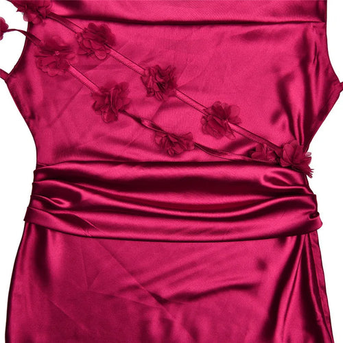 Load image into Gallery viewer, Floral Draped Backless Maxi Long Dress For Women Fashion Spaghetti Strap Sleeveless Bodycon Evening Party Dress Elegant
