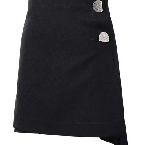 Load image into Gallery viewer, Women Black Plaid Irregular Stitch Big Size Dress New V-Neck Long Sleeve Loose Fit Fashion Tide Spring Autumn 2025 JG892
