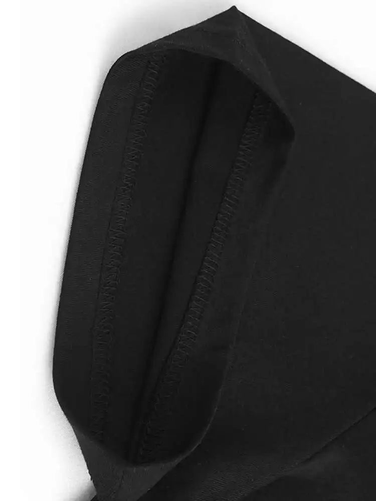 Women Gray Color-block Dot Big Size Long Elegant Dress New Round Neck Short Sleeve Fashion Spring Summer 2025  1DH6007