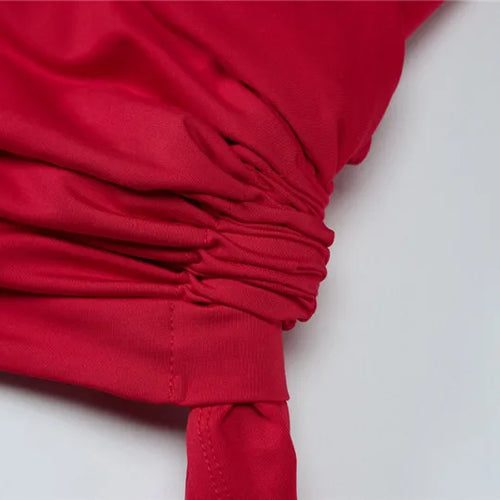 Load image into Gallery viewer, Oblique Shoulder Backless Irregular Sexy Mini Dress For Women Fashion Sleeveless Draped Ruched Club Dress Elegant
