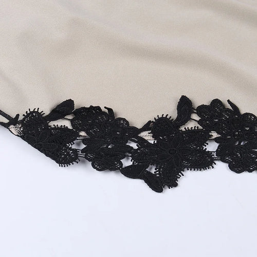 Load image into Gallery viewer, Lace High Split Sexy Midi Dress For Women Robe 2023 New Spaghetti Strap Sleeveless Deep V Neck Party Long Dress Vestido
