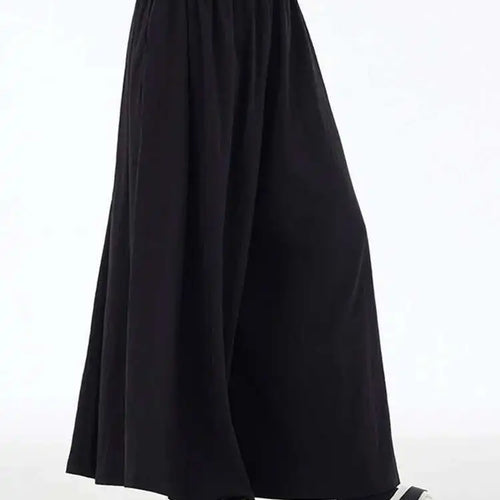 Load image into Gallery viewer, High Elastic Waist Khaki Brief Long Wide Leg Casual Pants New Trousers Women Fashion Tide Spring Autumn 2025 1DH6203
