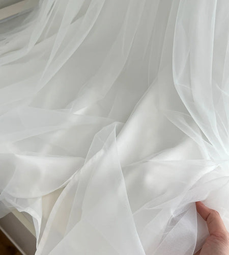 Vintage Autumn 2024 White Mesh Elegant Round Neck Pleated A-line Dress Women High Waist Long Sleeve Backless Dress Casual Simple