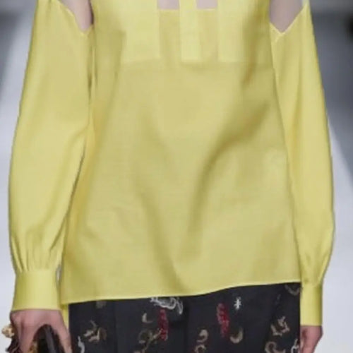 Load image into Gallery viewer, Summer Fall See-through Blouses for Women 2025 New Casual Loose Lapel Long Sleeves Office Lady Shirts Tops and Blouses
