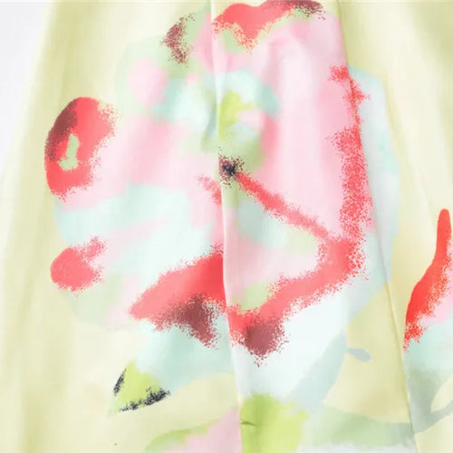 Load image into Gallery viewer, Off-shoulder Strapless Sexy Mini Dress For Women Robe Yellow Sleeveless Backless Ruffled Printed Club Dress Vestido
