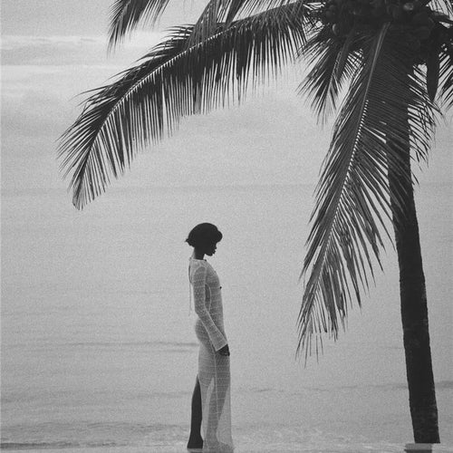 Load image into Gallery viewer, Hollow Out Knit Sexy Maxi Dress Women Fashion See Through Smock Dress Elegant Long Sleeve Backless Fishtail Dress
